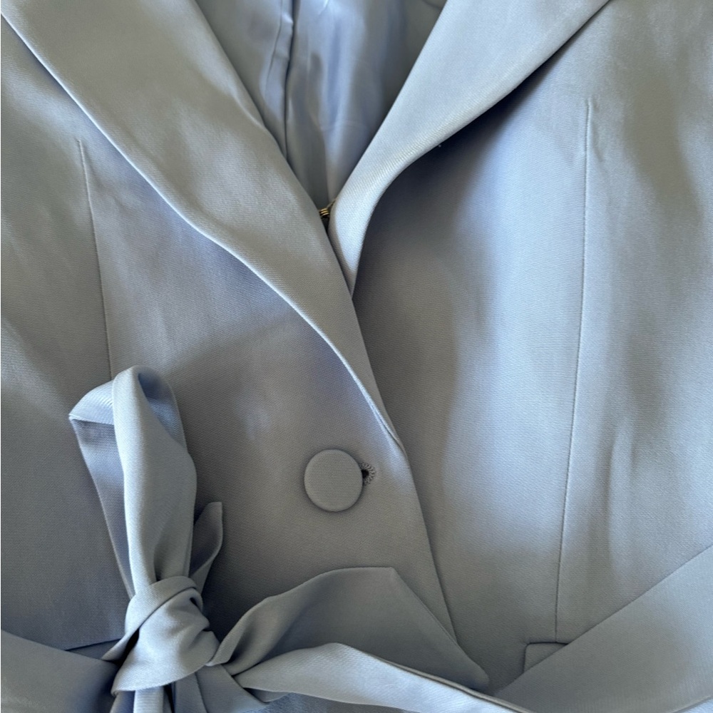 & other stories baby blue suit - Picture 3 of 5